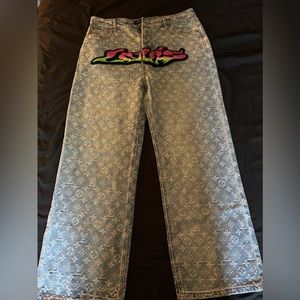 Louis Vuitton x Indigo Baggy Denim Pants